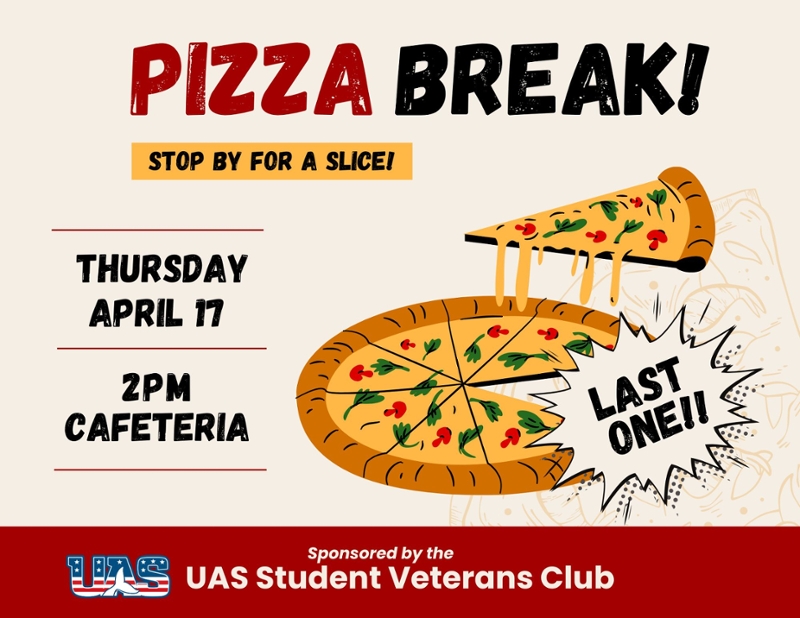 image for last pizza break for spring semester details